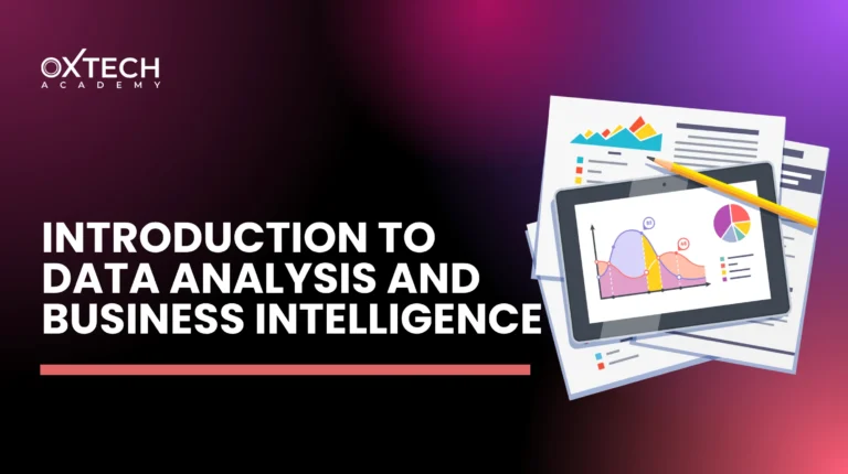 Introduction to Data Analysis and Business Intelligence